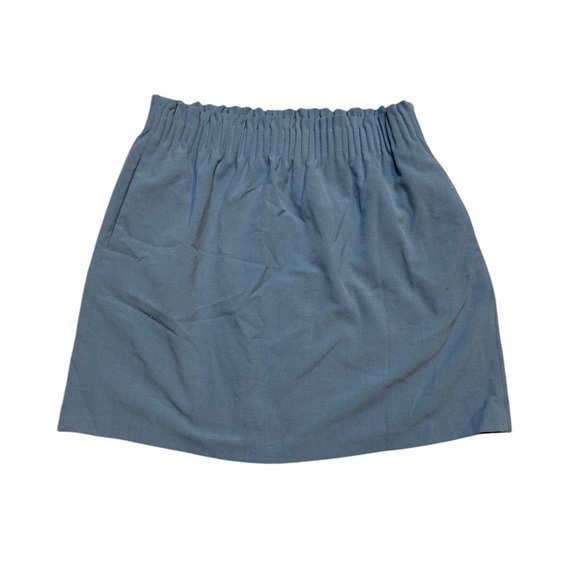 💙✨J.CREW Mercantile Blue Elastic Waist Skirt Size 8✨💙 - Picture 1 of 3